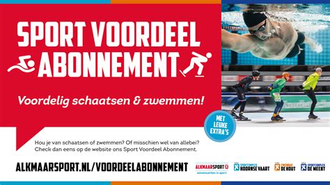 hoornse vaart tickets|Sport Voordeel Abonnement